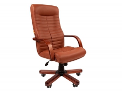 Офисное кресло Chairman 480WD экопремиум 111 коричневый N