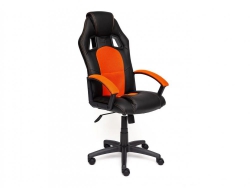 Кресло Driver черный/оранжевый