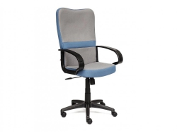 Кресло СН757 ткань серый/синий