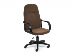 Кресло Leader флок коричневый