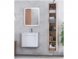 Коллекция мебели в ванную Grani 750 белый подвесной