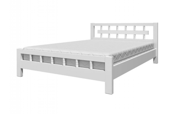 Кровать Натали-5 900 Белый античный