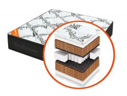 Матрас Mega кокос 30 TFK Black White 180х200