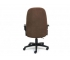 Кресло Leader флок коричневый