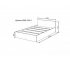 Кровать Мори КРМ1200.1(МП/2) графит