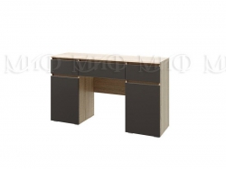 Туалетный стол Ким Графит софт, сонома