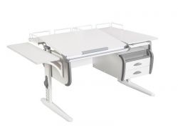 Парта СУТ.25-05 белый с серым