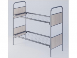 Кровать металлическая двухъярусная Аккорд 1900*700 мм