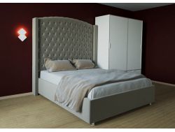Кровать 1400 Берлин люкс подъемным механизмом 03ЛБР