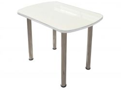 Стол раздвижной обеденный Бостон 3 брифинг белый