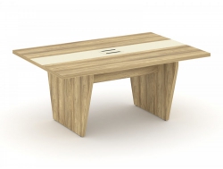 Стол переговорный Corner COR.PRG-18 Гикори Песочный/Ваниль