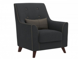 Кресло Далас Вариант 8 серый мех