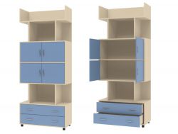 Шкаф комбинированный Дельта-5.03