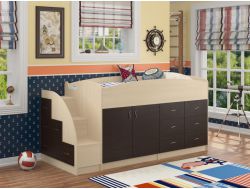 Кровать Дюймовочка 4 Венге