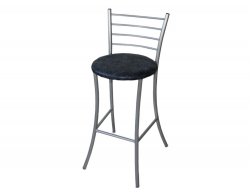 Стул Барный ДХ-2 цвет черный
