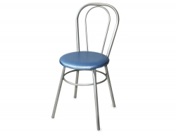 Стул № 1 ДХ-8 без мягкой спинки цвет светло-голубой