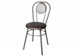 Стул № 1 ДХ-7 с мягкой спинкой цвет светлый перламутр