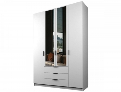 Шкаф с 3 ящиками Экон ЭШ3-РП-19-16-3я два зеркала