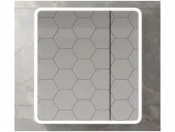 Зеркальный шкаф ENIO 80х80 см MySpace LED подсветка