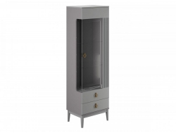 Шкаф-витрина ШР-1 правый Фарго Антрацит