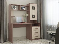 Компьютерный стол Фаворит ясень шимо