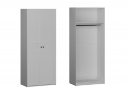 Шкаф 2-дверный с глухими дверями Фрея