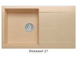 Мойка Polygran Gals-860 Бежевый 27