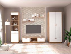 Гостиная Эго 1 белый глянец