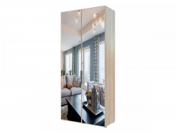 Шкаф Гранд ГШБ/1-23-10-11 (двери тип 1) с зеркалами