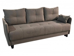 Диван Комфорт-5 НПБ узкие подлокотники высокие ножки Glory-05 бежевый