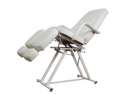 Кресло педикюрное Атлет Анатомическая белый