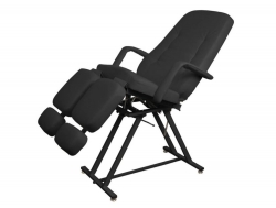 Кресло педикюрное Атлет Анатомическая черный