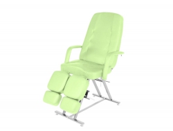 Кресло педикюрное Усиленное Анатомическая зеленый