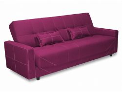 Диван Арбат с подлокотниками БД фуксия