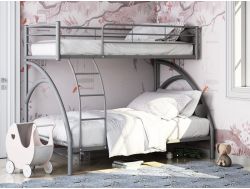 Двухъярусная кровать Виньола 2 Серая