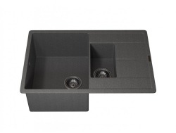 Кухонная мойка Uperwood Quartz UPD-05-03 серая матовая