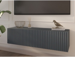 Тумба подвесная под телевизор Lines MTV4 1150 мм Графит