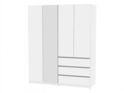 Шкаф с зеркалом Malta light H306М
