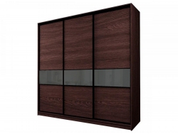 Шкаф-купе Max МШ-25-6-27/2-999 пленка темно-серая