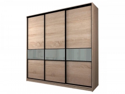 Шкаф-купе Max МШ-27-6-27-999 пленка светло-серая