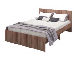 Кровать Мона 1400 ясень шимо темный