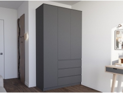 Шкаф Мори МШ1200 графит