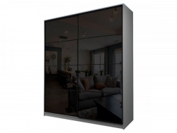 Шкаф-купе Max МШ-23-6-18-22 черная пленка