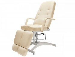 Кресло педикюрное Гармония-1 гидравлика Анатомическая бежевый
