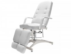 Кресло педикюрное Гармония-1 гидравлика Анатомическая белый