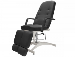 Кресло педикюрное Гармония-1 гидравлика Анатомическая черный
