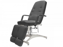 Кресло педикюрное Гармония-1 гидравлика Анатомическая серый