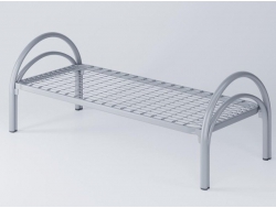 Кровать металлическая одноярусная Полукруглая D51/D38 1900*800 мм