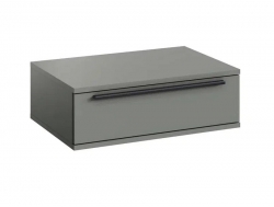 Тумба навесная 600 мм МС Люмьер Шиншилла серая