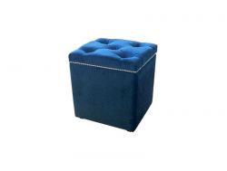 Пуф с ящиком Бирюза
